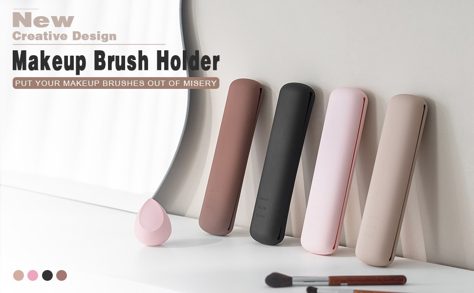 silicone makeup brush bag silicone makeup brush bag