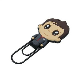 Χαριτωμένος δισδιάστατος συνδετήρας κινουμένων σχεδίων από μαλακό PVC